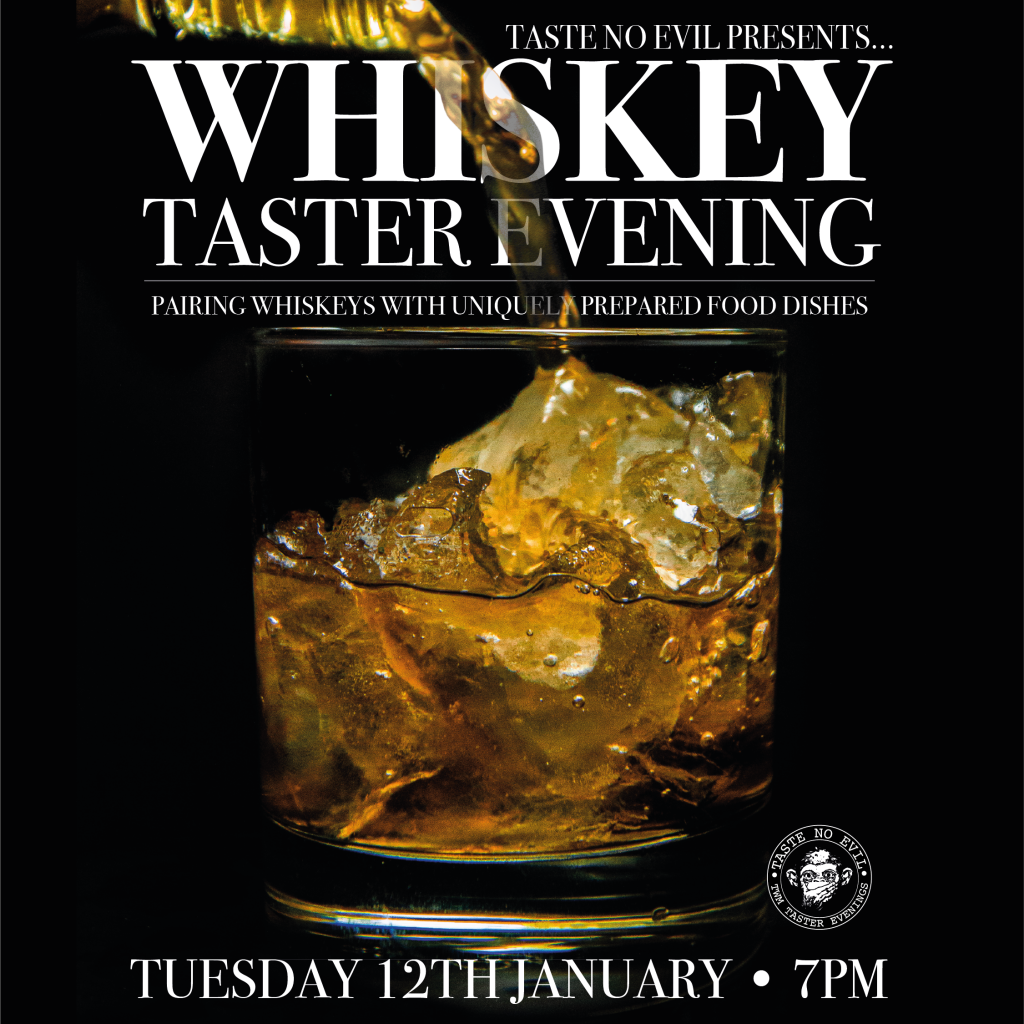World Whiskey Taster Evening January 12th Three Wise Monkeys Ipswich