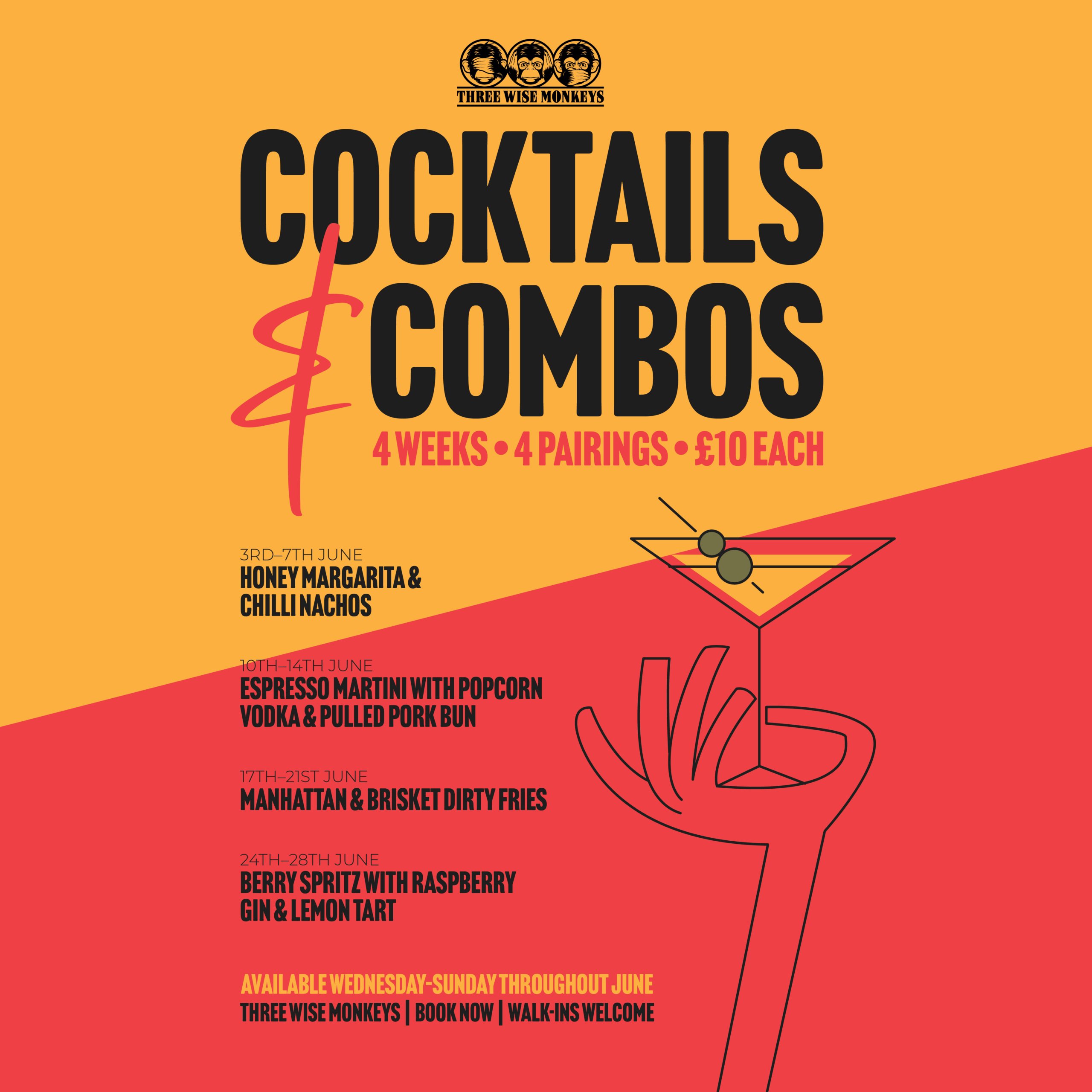 Cocktails & Combos